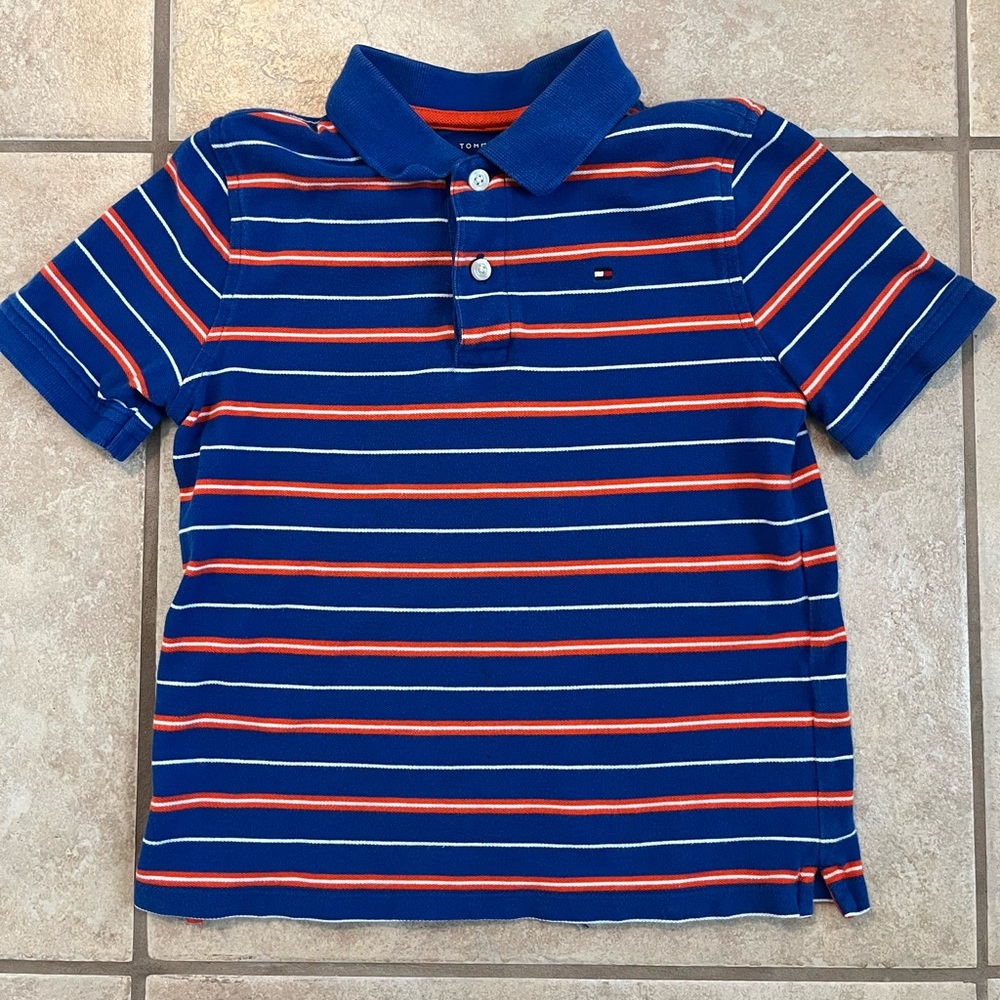 Tommy Hilfiger Kids Polo Shirt. Size M EUC